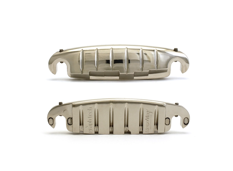 Graph Tech PM-8595-N0 ResoMax Sonic 1 OnePiece Wraparound Bridge(ImpPosts)-NKL 