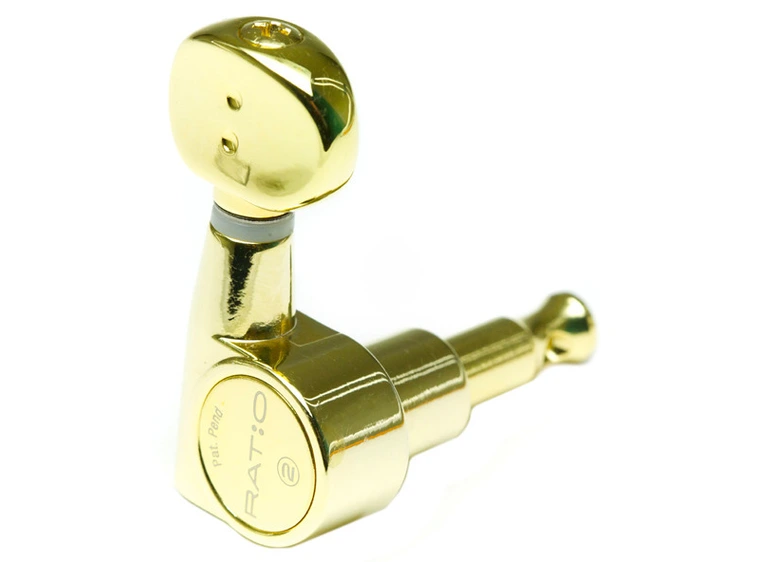 Graph Tech PRN-2731-G0 Ratio Electric Guitar Machine Heads (Left) - Gold 