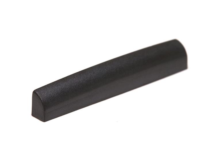 Graph Tech PT-4202-00 Black TUSQ XL Blank Nut (48.8 mm), Rounded, Flat