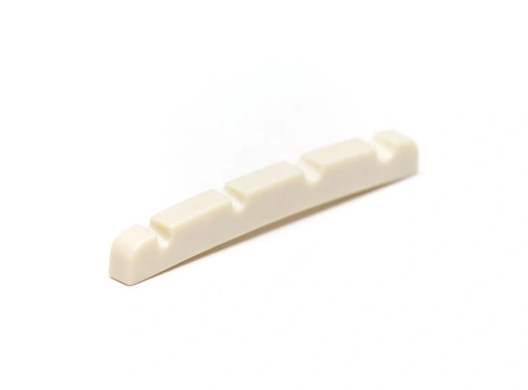 Graph Tech TUSQ LQ-1204-10 Bass Nut, Curved, Slotted 4-String, 10pk 