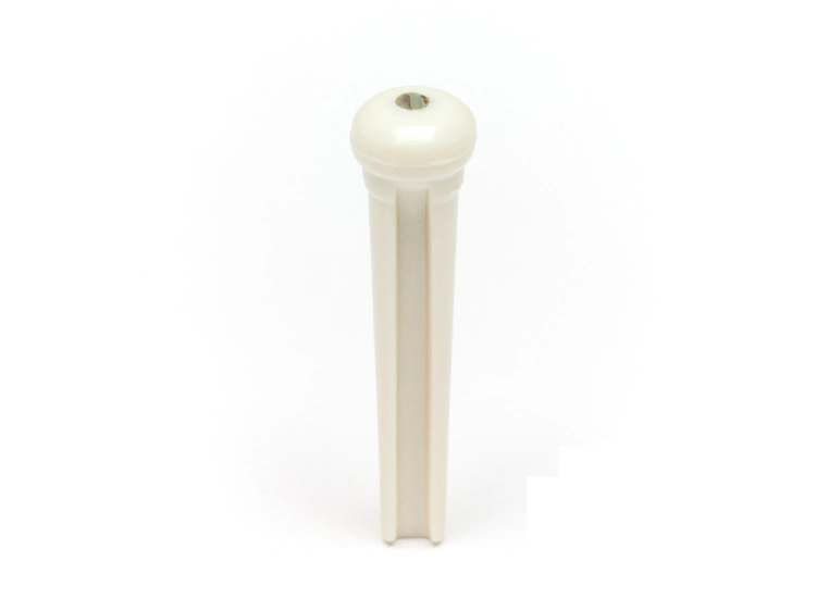 Graph Tech TUSQ PP-1182-00 - T-Style Bridge Pins - White - w/Paua Shell Inlay 