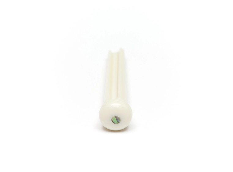 Graph Tech TUSQ PP-1182-00 - T-Style Bridge Pins - White - w/Paua Shell Inlay 
