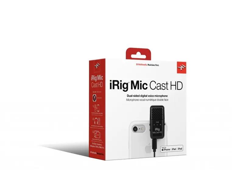 IK Multimedia iRig Mic Cast HD Micro-USB 