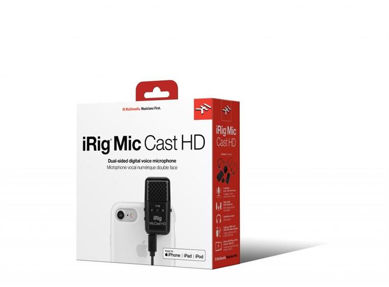 IK Multimedia iRig Mic Cast HD Micro-USB