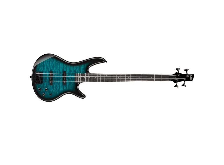 Ibanez GSR280QA-TMS Elbass, GIO GSR Gjennomsiktig Marineblå, Sunburst 