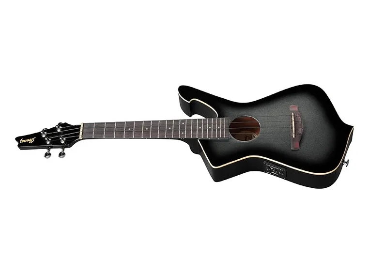 Ibanez UICT10-MGS Ibanez Iceman Ukulele m/mik og bag - Metallic Gray 