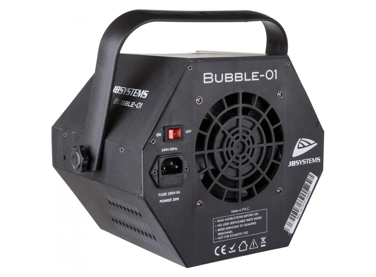 JB Systems Bubble-01 Såpeboblemaskin Fast hastighet 