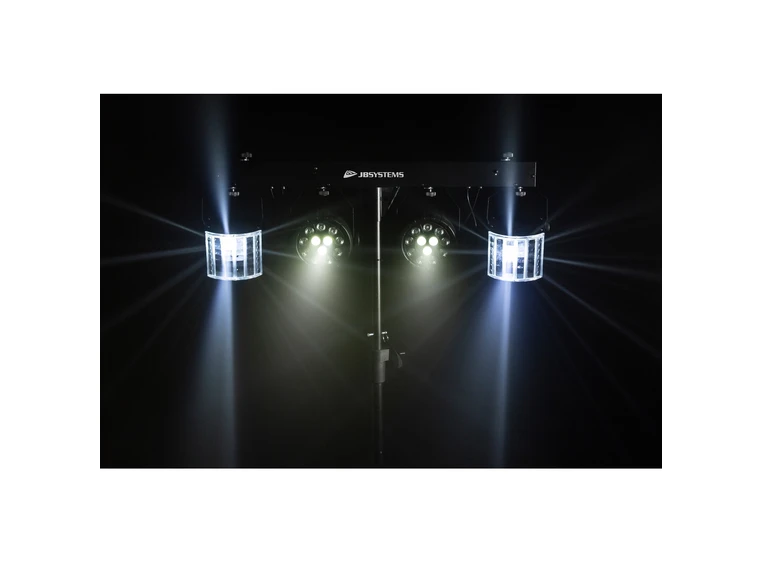 JB Systems Usb Partyset Lyspakke 2 x LED par, 2 x Effekter, Stativ og bag 