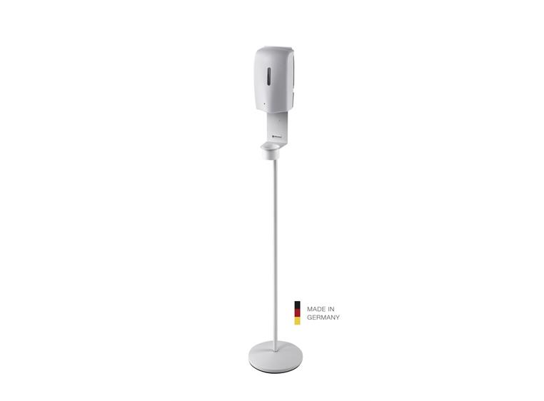 K&M 80329 Disinfectant stand incl. sensor dispenser, white
