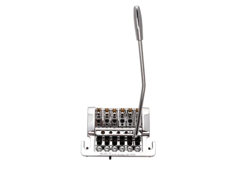 Kahler 2220 - Stud Mount Guitar Tremolo (Brass Cam / Brass Saddles) - Chrome 