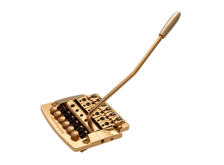 Kahler 2315 - Flat Mount Guitar Tremolo (Brass Cam / Steel Saddles) - Gold 