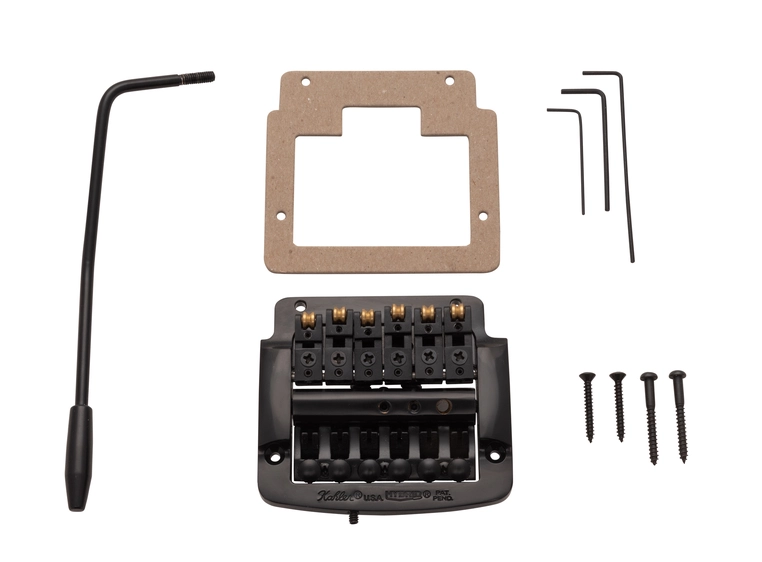 Kahler 7300 - Hybrid Flat Mount Guitar Tremolo - Black 