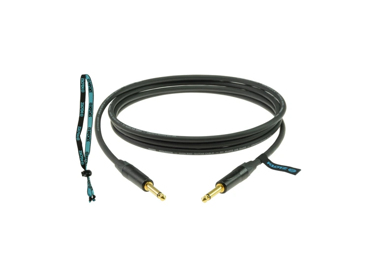 Klotz TI-PR TITANIUM supreme guitar cable str-angl 4,5m 