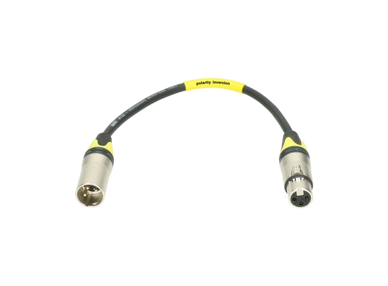 Klotz XLR adapter cable Phase inversion, Neutrik XLR 
