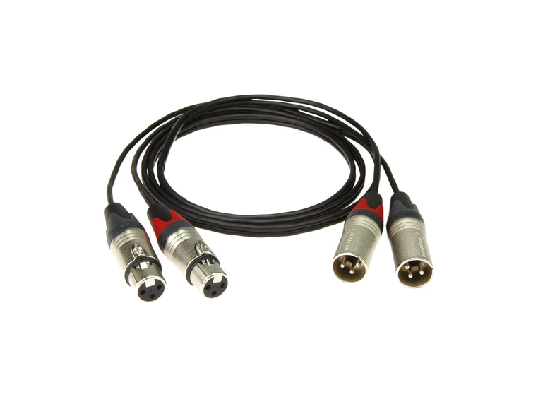 Klotz stereo mic kabel 2xXLRF-2xLRM 20 m 