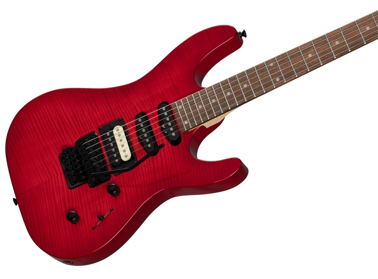 Kramer Striker Figured HSS Floyd Rose Special Transparent Red 