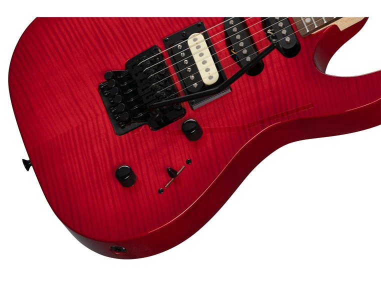 Kramer Striker Figured HSS Floyd Rose Special Transparent Red 