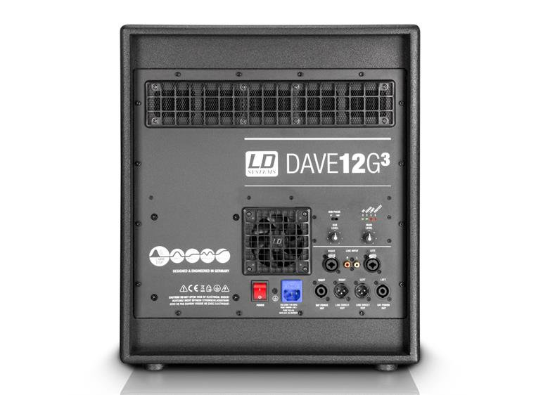 LD Systems DAVE 12 G3 series Compact 12" aktivt PA system