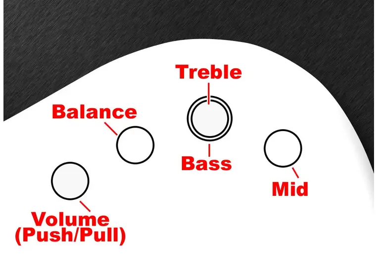 MEC 60066 - Active EQ2 Electronics For Active Pickups RTrujillo Artist Line 