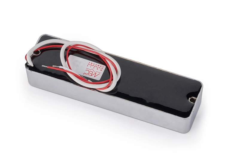 MEC Active Soapbar Bass Pickup 6-String - Chrome 