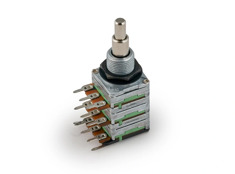 MEC Stereo + Mono Stacked Potentiometer (05C220K / 05A220K) / B100K 