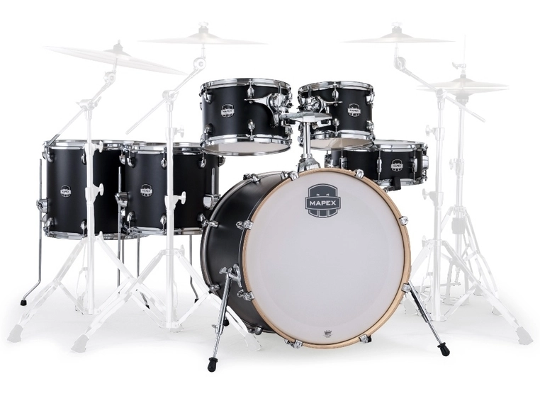 Mapex MM628SFUKD Matte Black Trommesett 