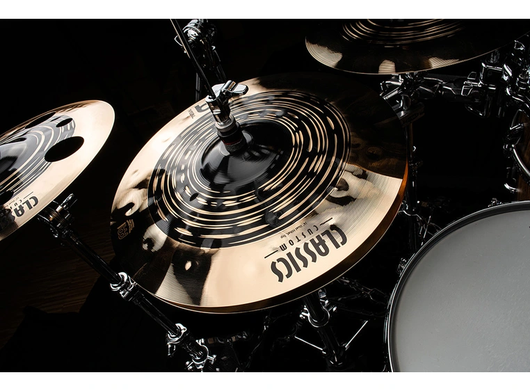 Meinl Cymbals CC14DUH Meinl 14 Classics Custom Dual Hihat" 