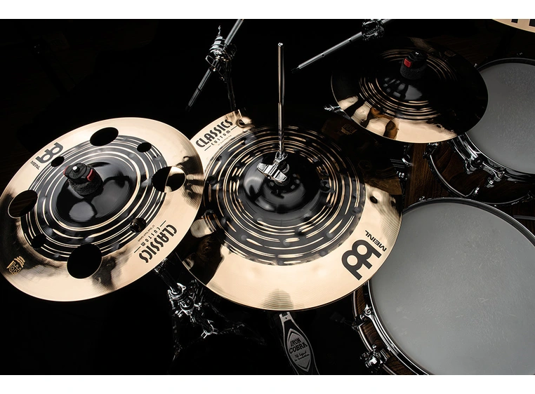 Meinl Cymbals CC14DUH Meinl 14 Classics Custom Dual Hihat" 