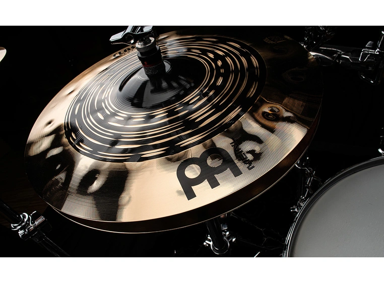 Meinl Cymbals CC14DUH Meinl 14 Classics Custom Dual Hihat" 