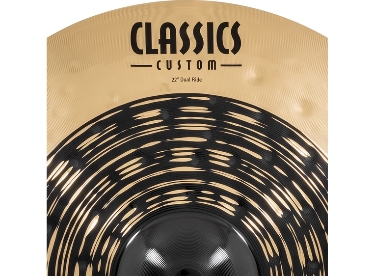 Meinl Cymbals CC22DUR Meinl 22 Classics Custom Dual Ride" 