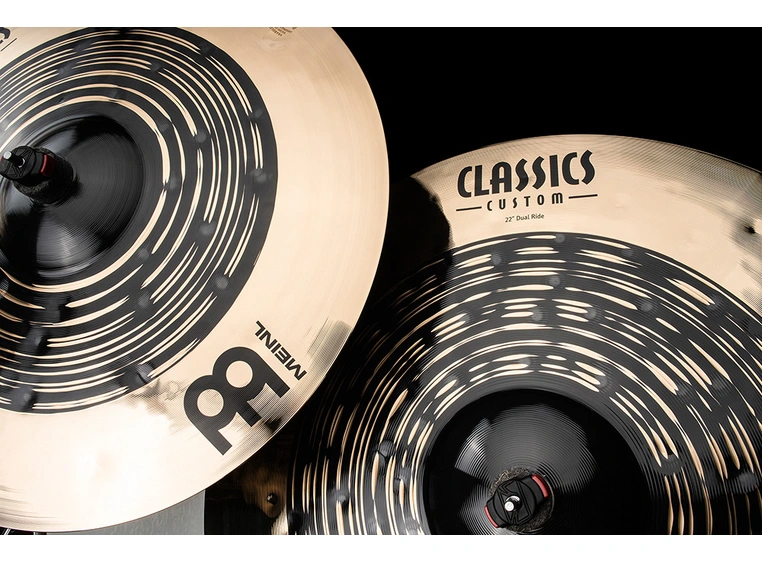 Meinl Cymbals CC22DUR Meinl 22 Classics Custom Dual Ride" 