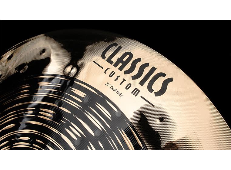 Meinl Cymbals CC22DUR Meinl 22 Classics Custom Dual Ride"