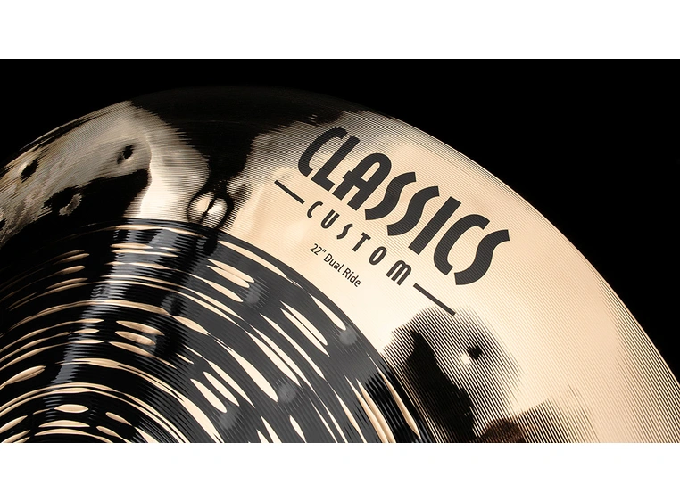 Meinl Cymbals CC22DUR Meinl 22 Classics Custom Dual Ride" 