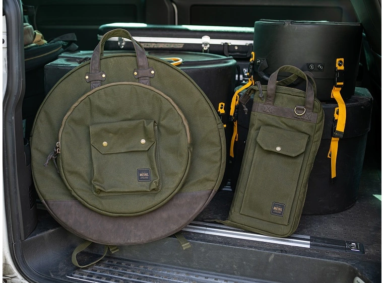Meinl MWSGR Waxed Canvas Stickbag Forest Green 