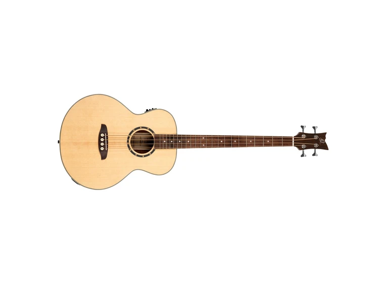 Ortega D7E-4 4-strängad Akustisk bass Med mik., Non cutaway, Natural 