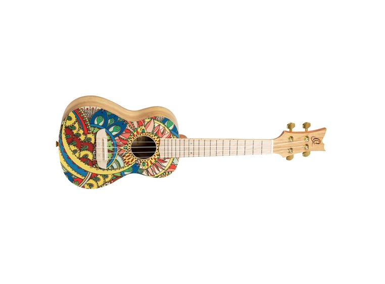 Ortega RUAR-MI Concert ukulele ART Series, Mystic Indica 