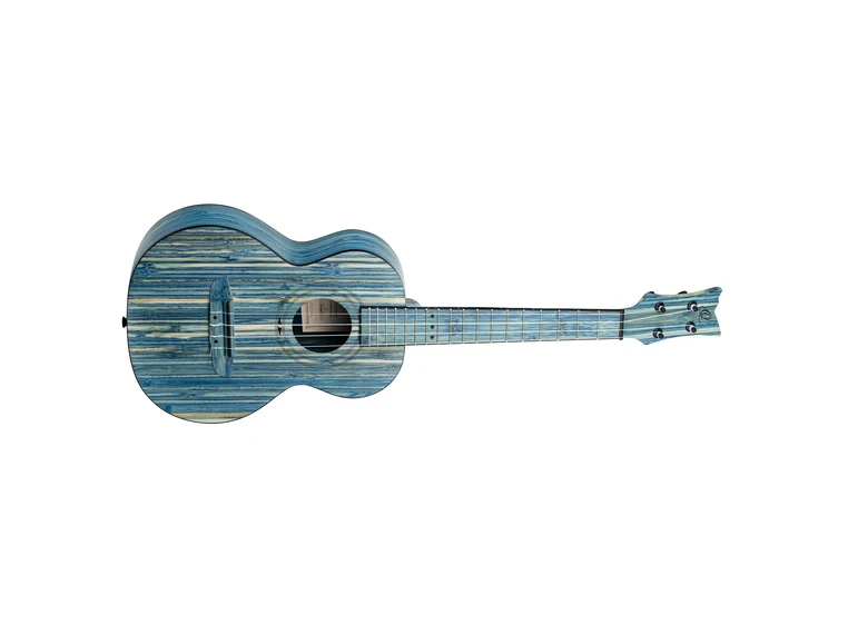 Ortega RUSWB-TE Tenor ukulele Med gigbag, Stonewashed Blue 
