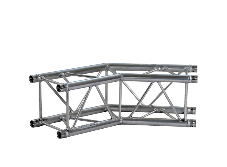 PROLYTE E20V-C005 Firkant hjørne 2-Veis 135°, Alu, Ø32x1,5mm 