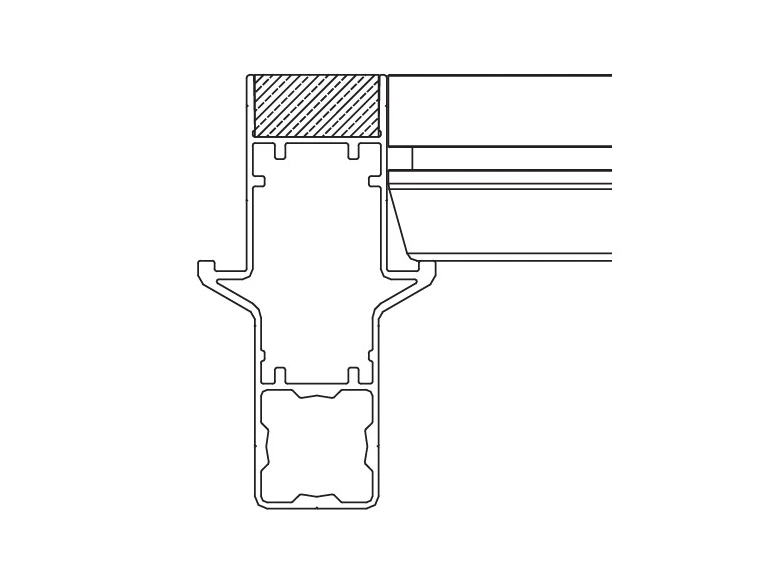 PROLYTE SM-F ProBeam hovedbjelke 732mm, Toppline, Full Lengde 