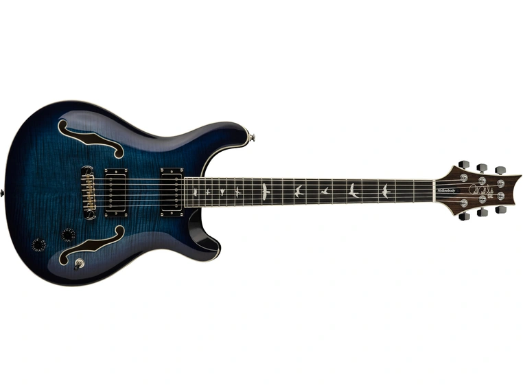 PRS SE Hollowbody II Faded Blueburst 
