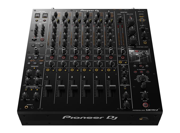 Pioneer DJ DJM-V10-LF 6-kanals profesjonell DJ mikser, LF