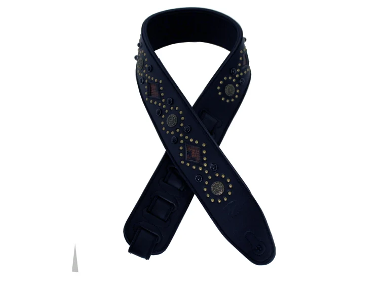 Profile DLX02-3 Garment Leather Strap Black 