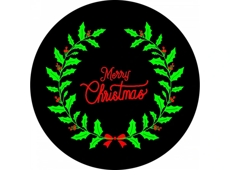Prolights Gobo xmas Mist Greetings 3 F size, 2 Colors 