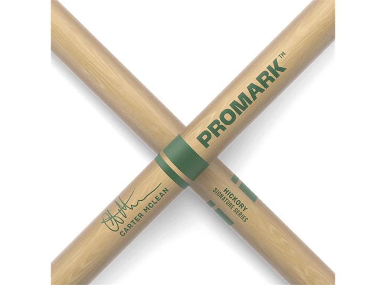 Promark RBCMW Signature Carter McLean Rebound, Hickory, wood tip