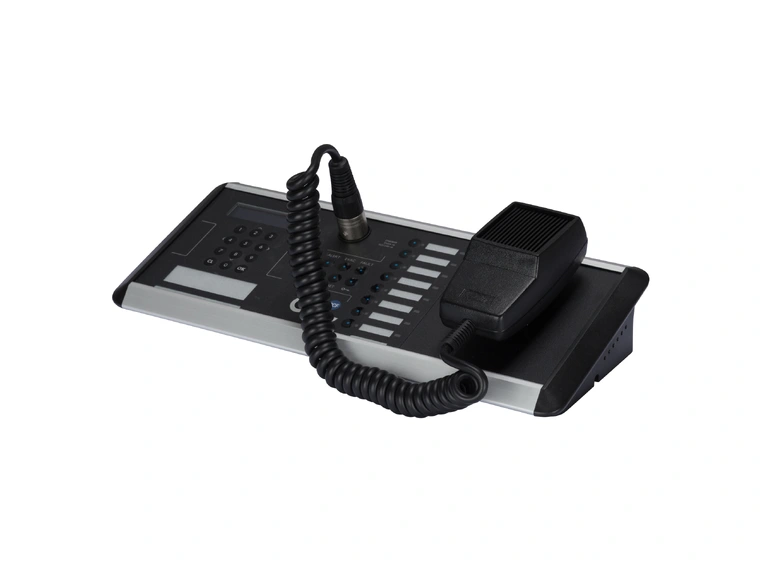 RCF BM 7608DFM 8 zone fireman mikrofon For DXT7000 system med keypad and L 