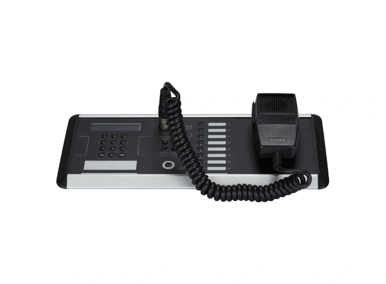 RCF BM 7608DFM 8 zone fireman mikrofon For DXT7000 system med keypad and L 