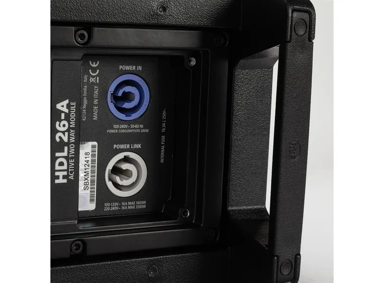 RCF HDL 26-A W 100-240V Line Array 2x6" + 2", RDNet, Hvit 