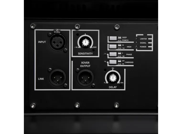 RCF SUB 8006-AS Dobbel 18" Bass Reflex Aktiv, 2500Wrms, 5000Wpeak 