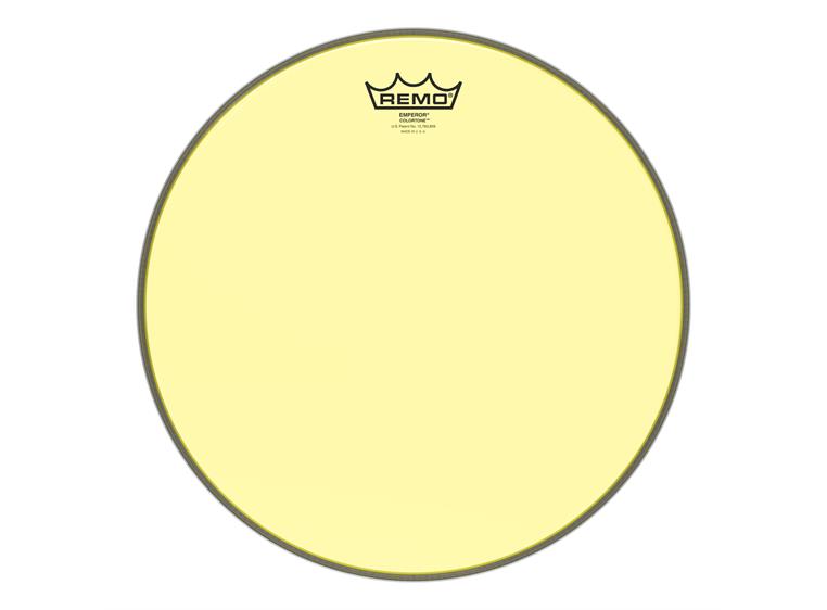 Remo BE-0314-CT-YE Emperor Colortone Yellow Drumhead, 14"