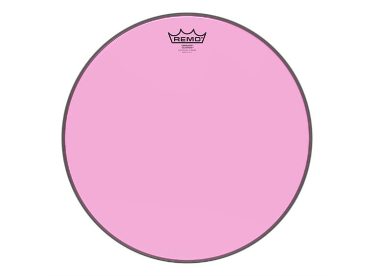Remo BE-0316-CT-PK Emperor Colortone Pink Drumhead, 16"